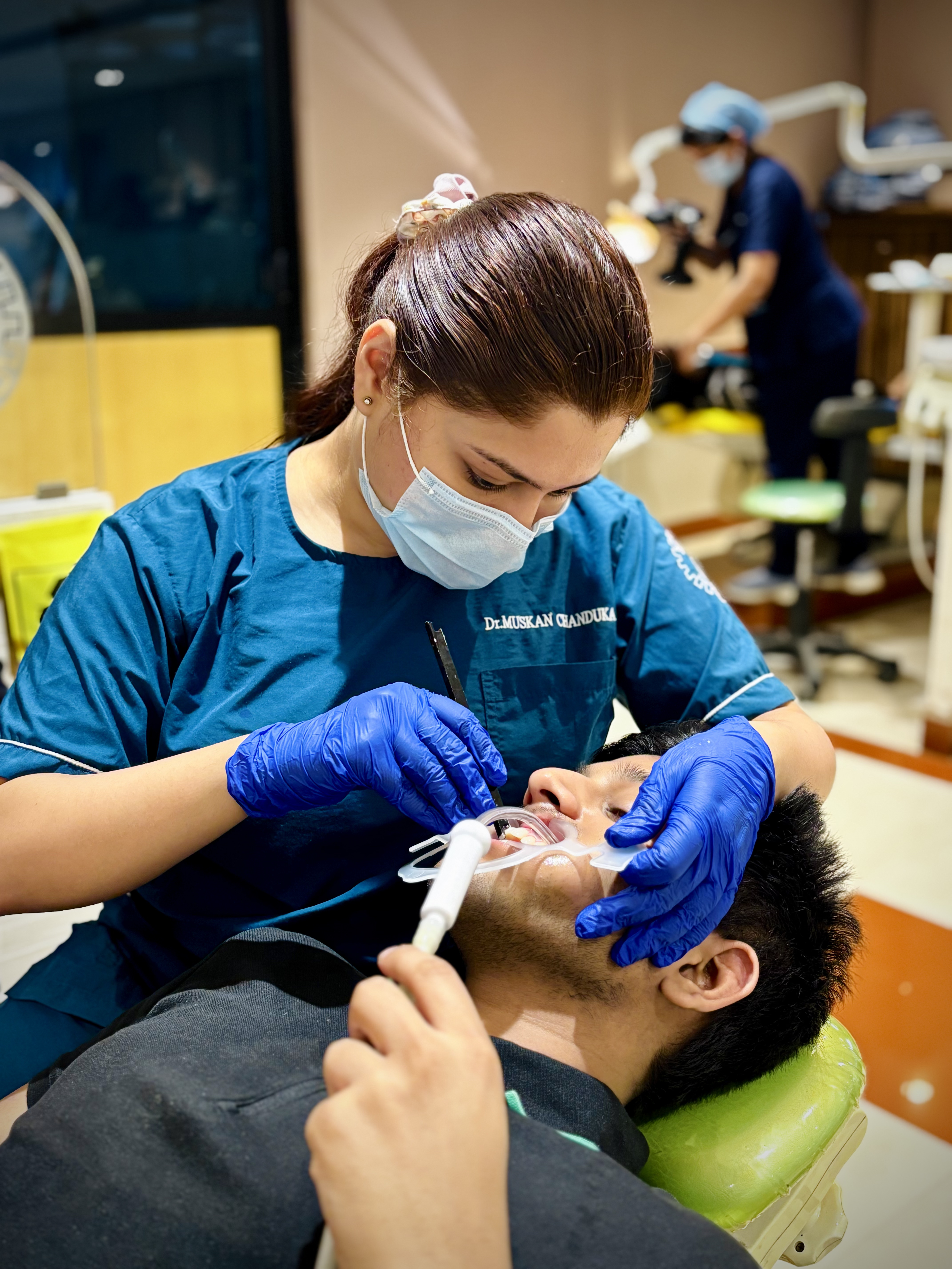 Dr. Muskan Chanduka in clinic